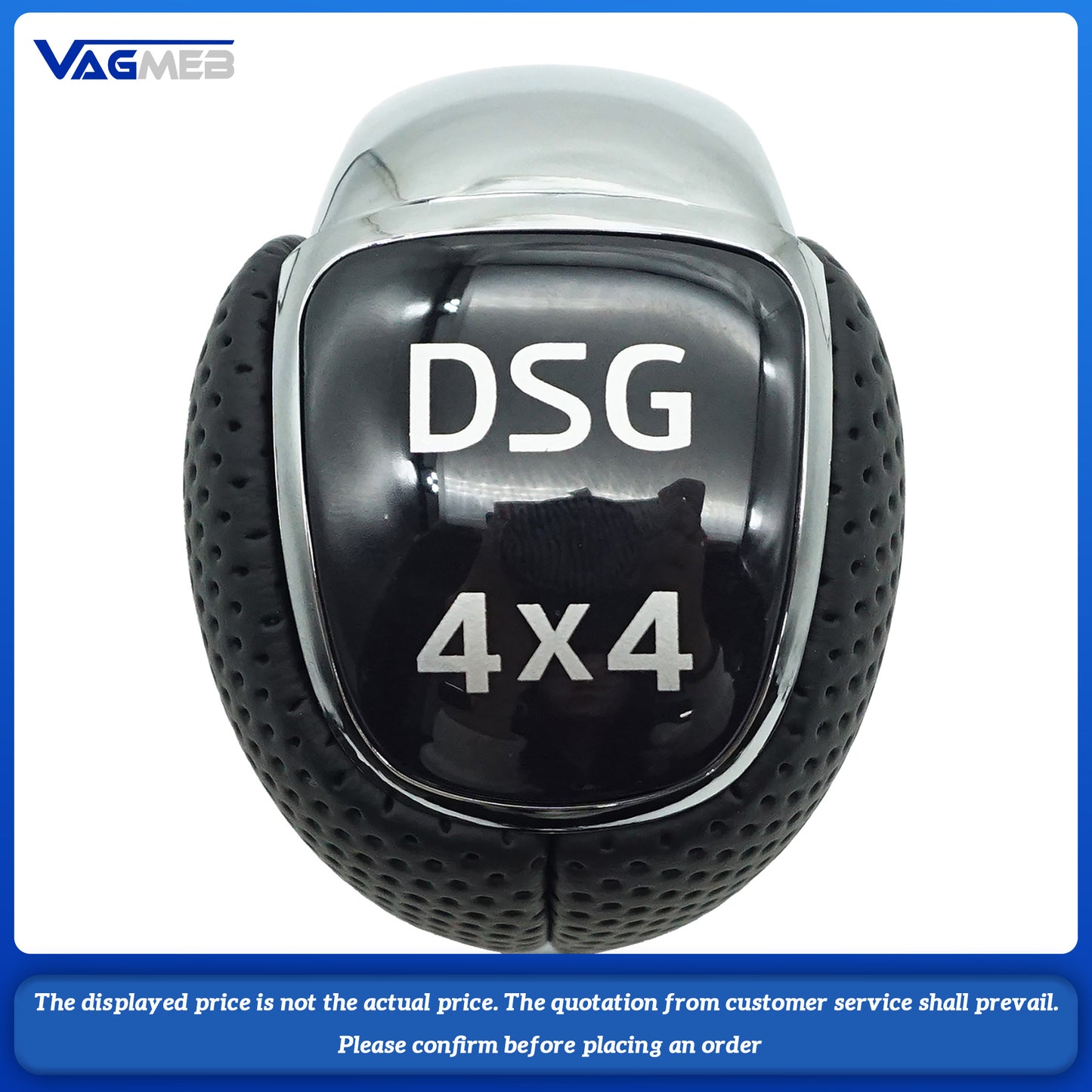 DSG Gear Shift Knob Leather Side Cover Interior Parts Accessories For Skoda Octavia Superb Fabia Yeti