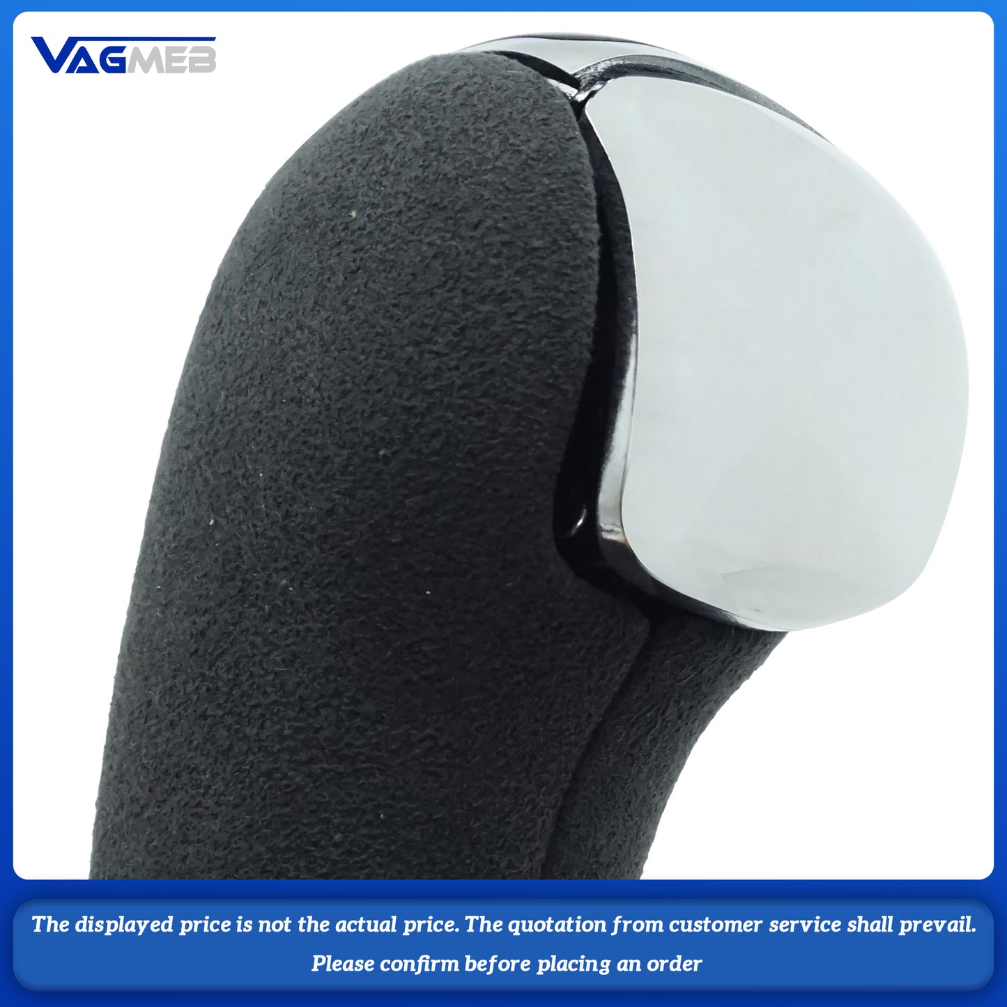 DSG Gear Shift Knob Leather Side Cover Interior Parts Accessories For Skoda Octavia Superb Fabia Yeti