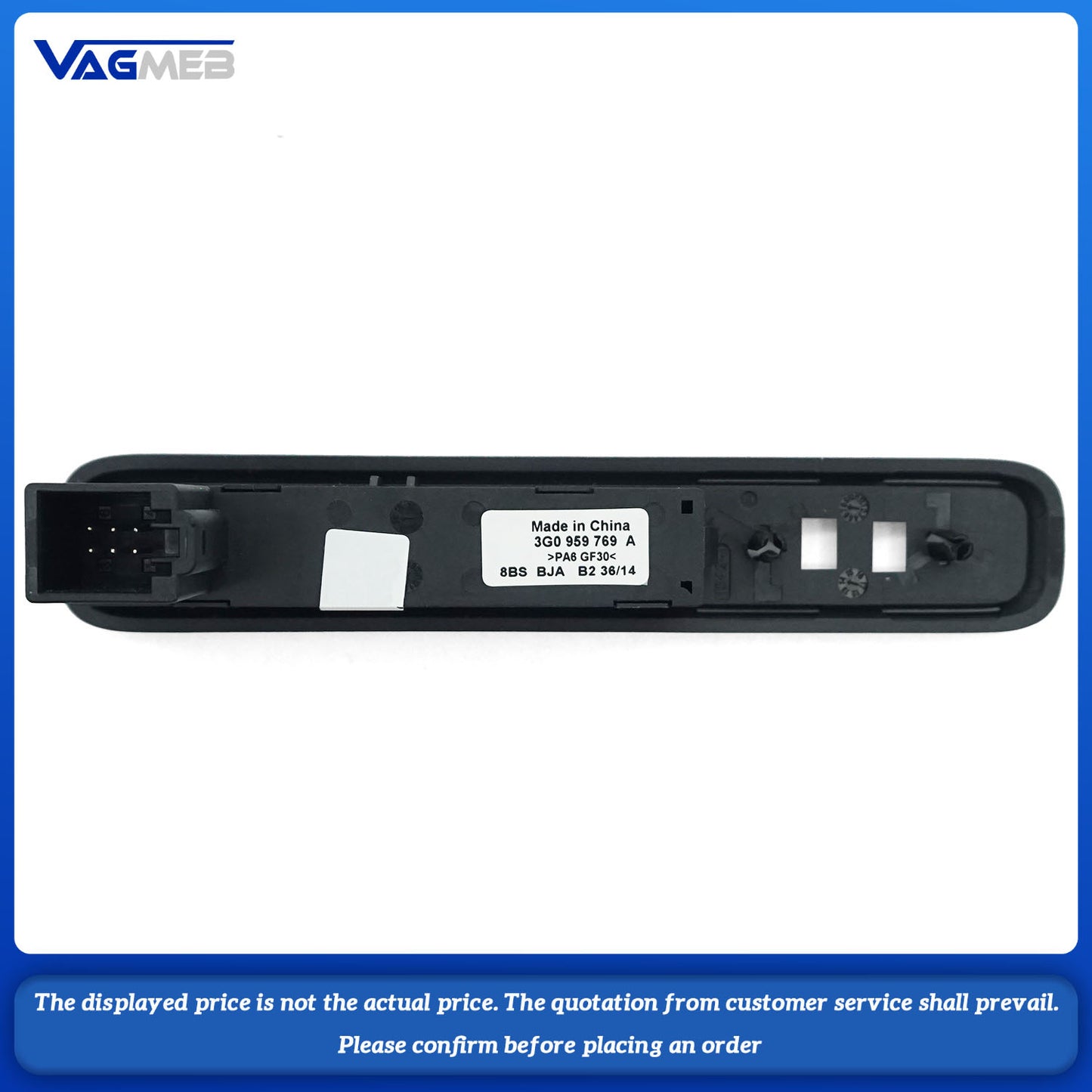 For VW Arteon Golf Passat B8 variant seat adjustment button switch 3G0 959 769A