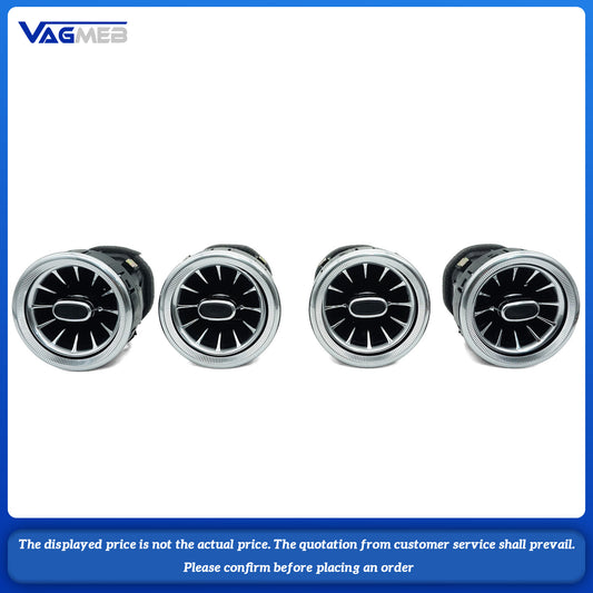 For Mercedes-Benz V 2017 Turbine Air Vent Ambient Light Kit Air Vents Car Parts