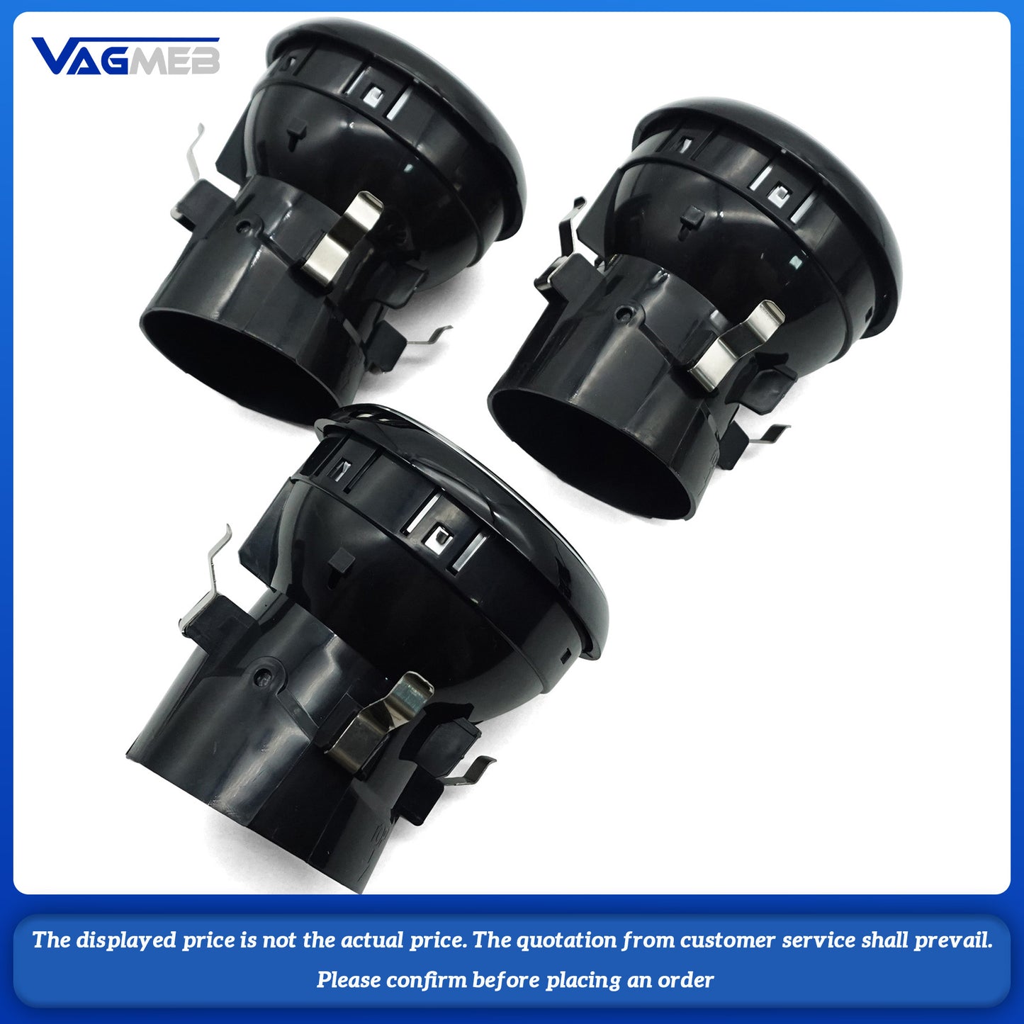 For Mercedes-Benz C 2018 Turbine Air Vent Ambient Light Kit Air Vents Car Parts
