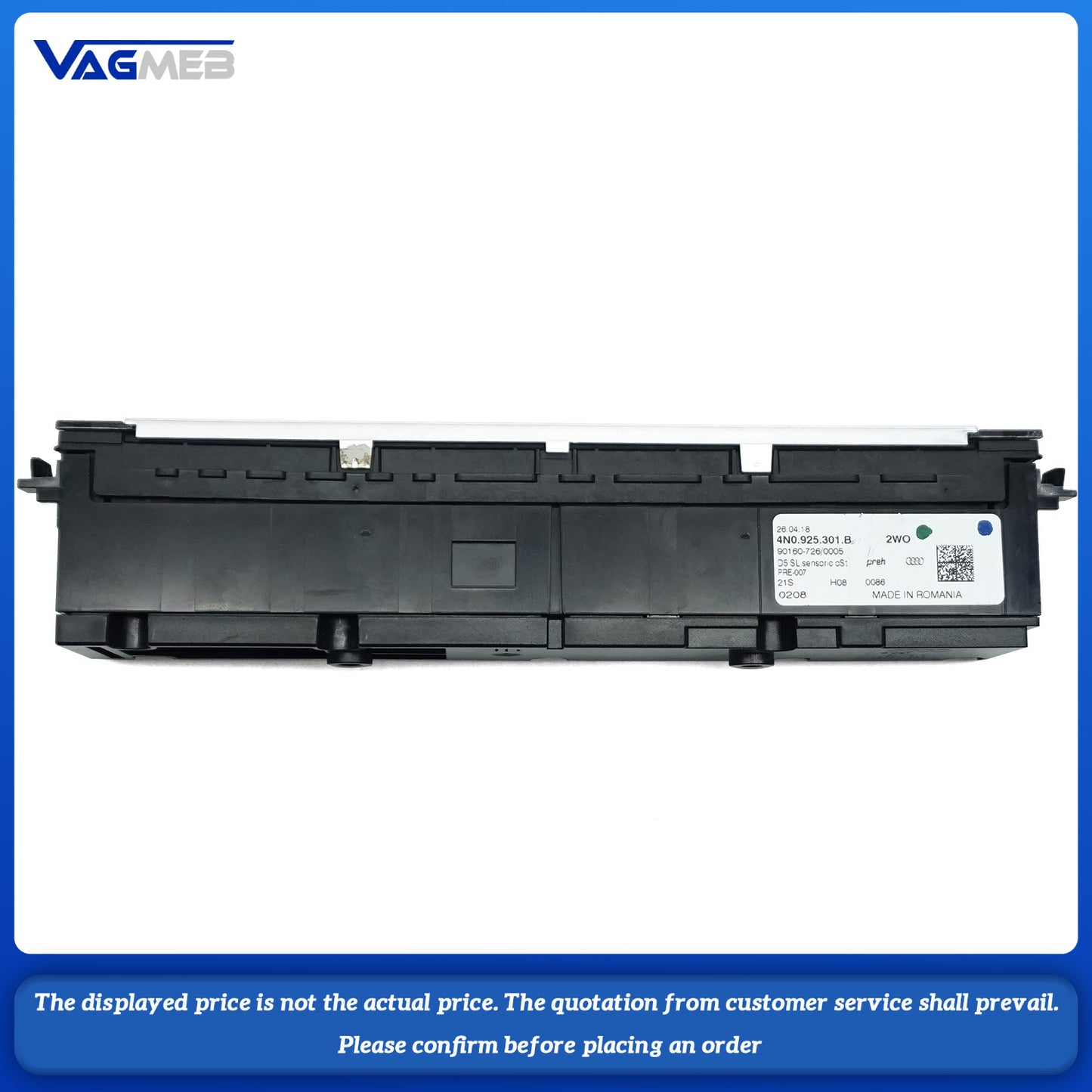For Audi Q7 Q8 Multifunctional Touch Switch Car Dual Flash Switch Driving Mode Switch 4N0 925 301B