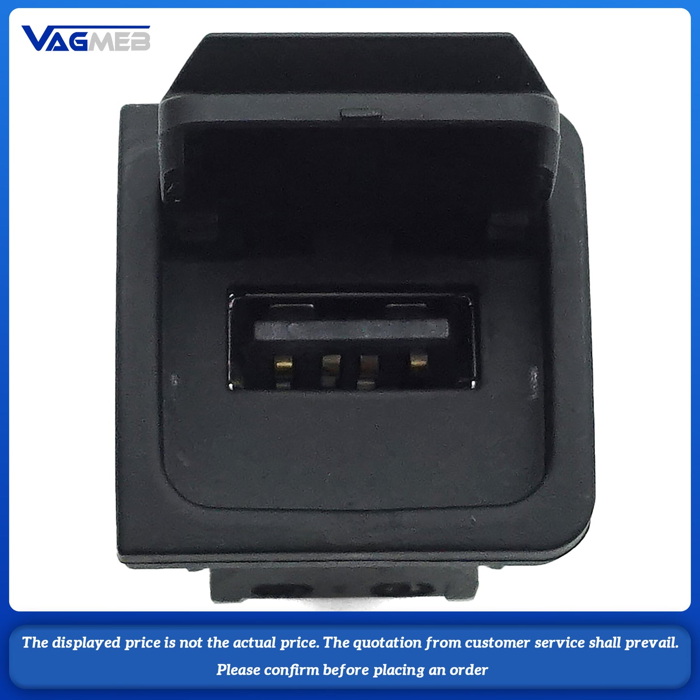 Car USB Switch Panel Install Plug Socket For VW Passat B6 B7 CC Golf 6 MK5 MK6 Jetta Touran Bora POLO Scirocco 5KD 035 726 A