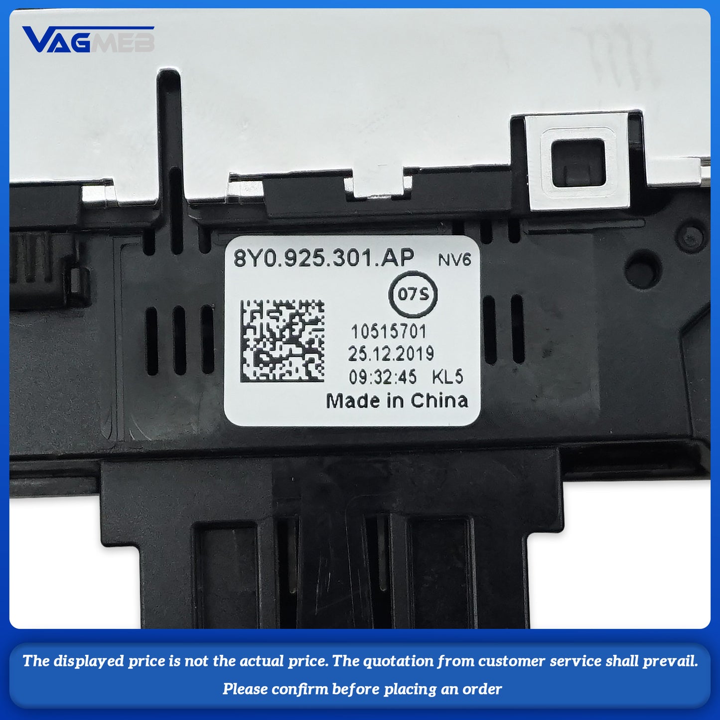 For Audi A3 multifunctional button switch PLA parking radar switch driving mode switch 8Y0 925 301AP