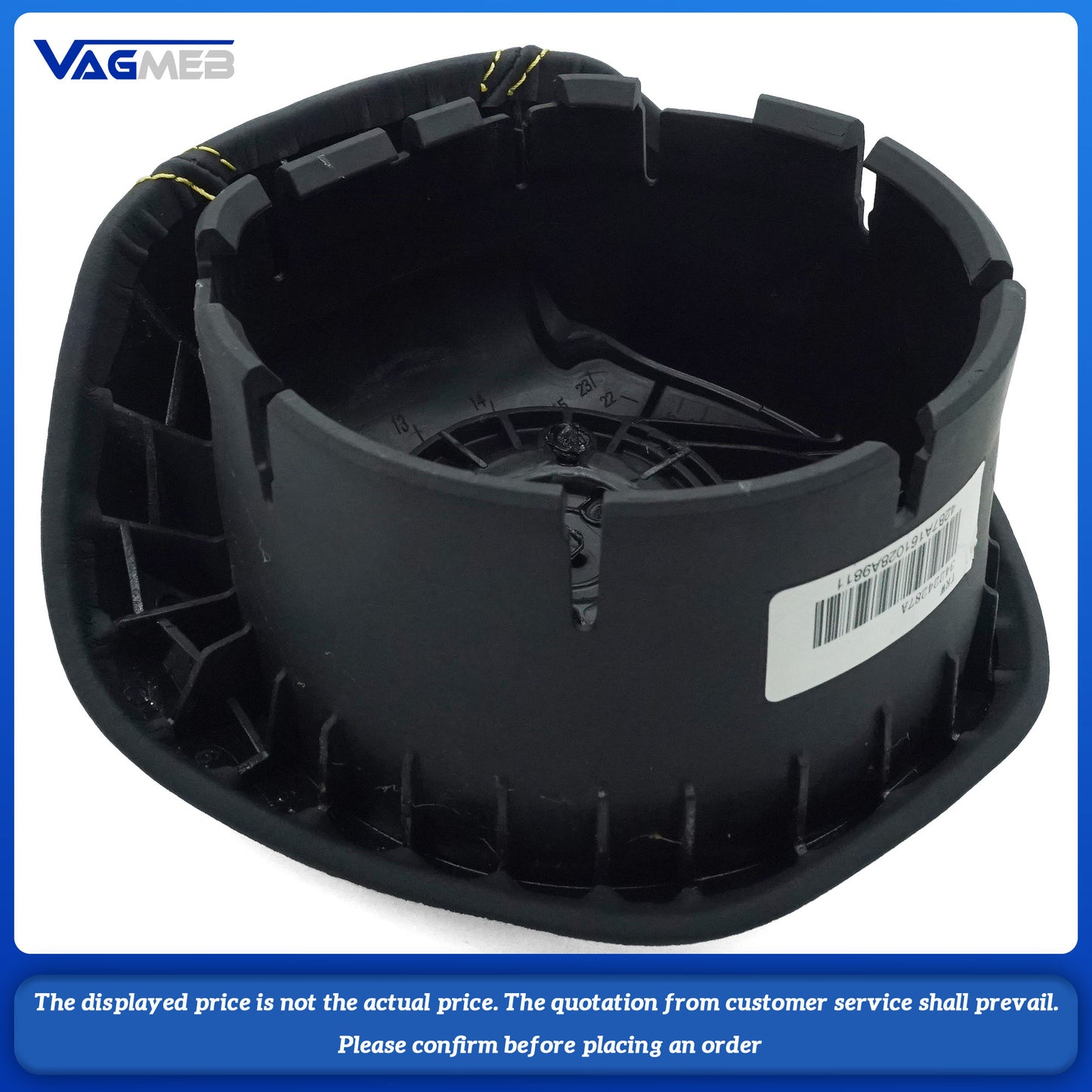 Steering wheel airbag cover multifunction steering wheel For VW POLO
