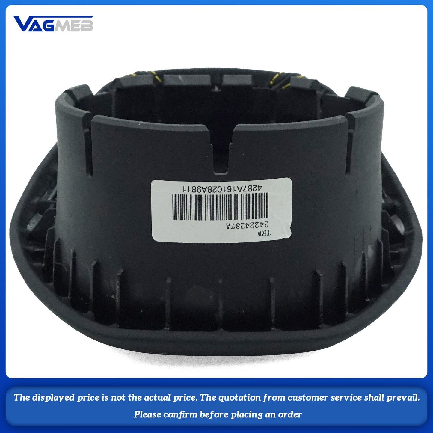 Steering wheel airbag cover multifunction steering wheel For VW POLO