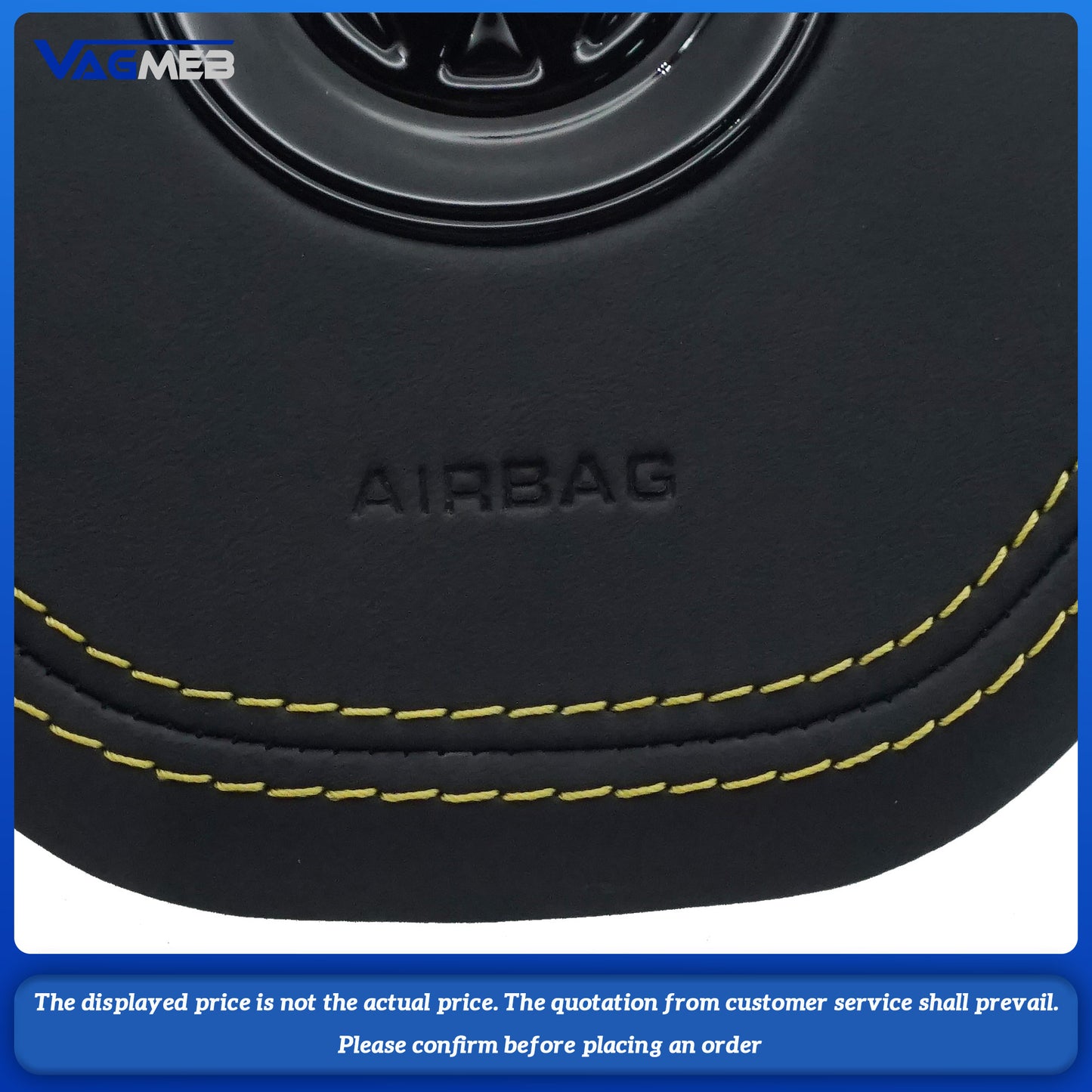 Steering wheel airbag cover multifunction steering wheel For VW POLO