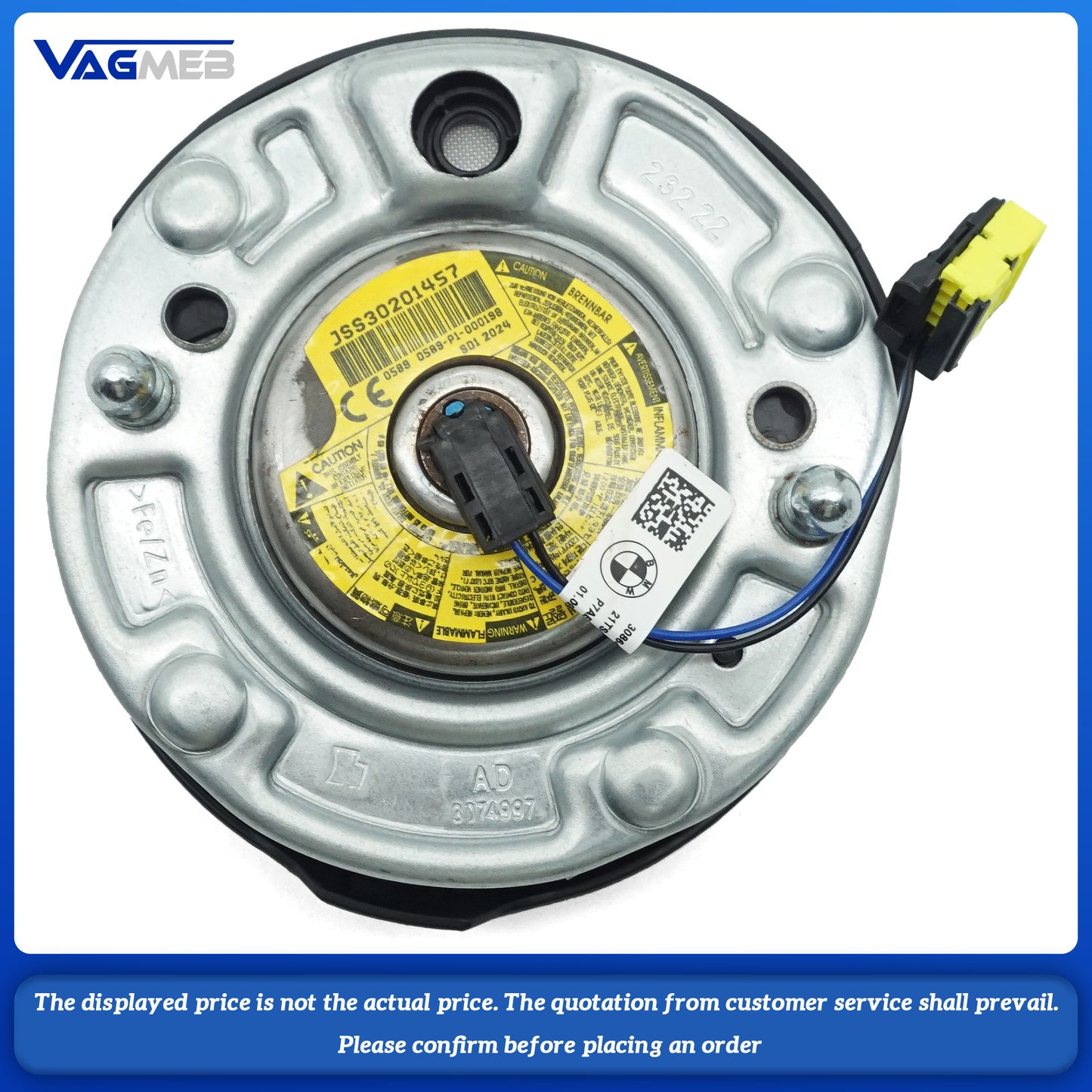 M Sport Steering Wheel For BMW F10 F20 F21 F30 F31 F32 F34 F36 F80 F82 F87 F90 M3 M5 E90 E87 E71 E84 E83