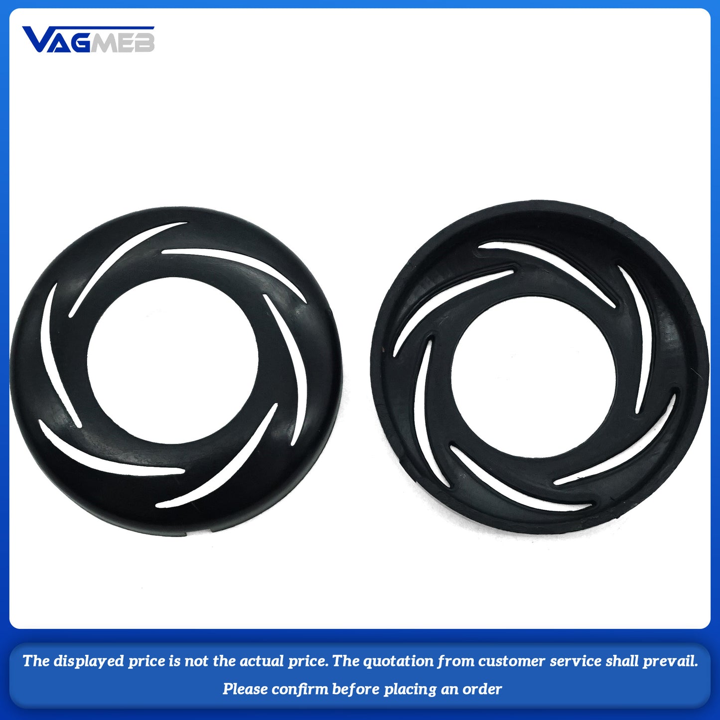 For BMW X2 Four-door high-pitched cover plates (a set of four)