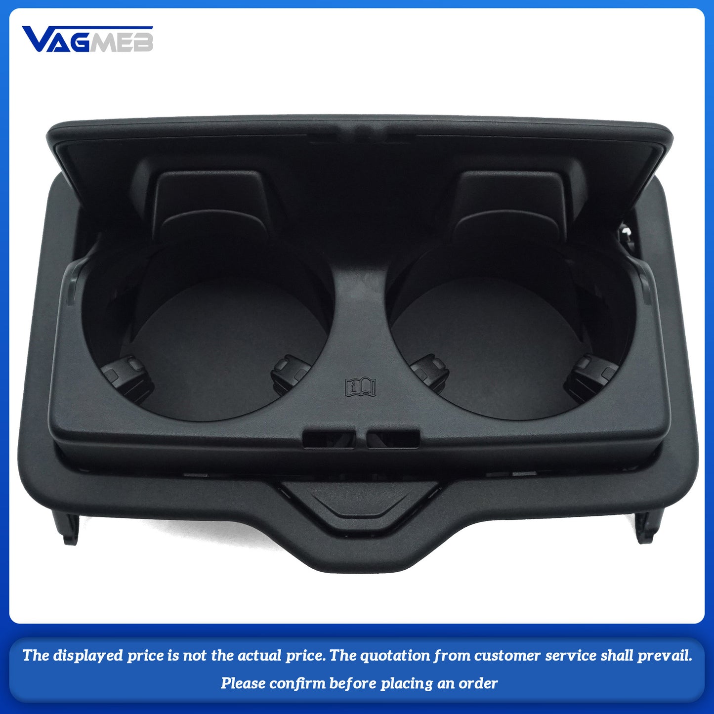 For Audi Q3 Q5 Q8 Rear Water Cup Holder 4M0 885 995C 4PK 4M0 885 995C 4PK