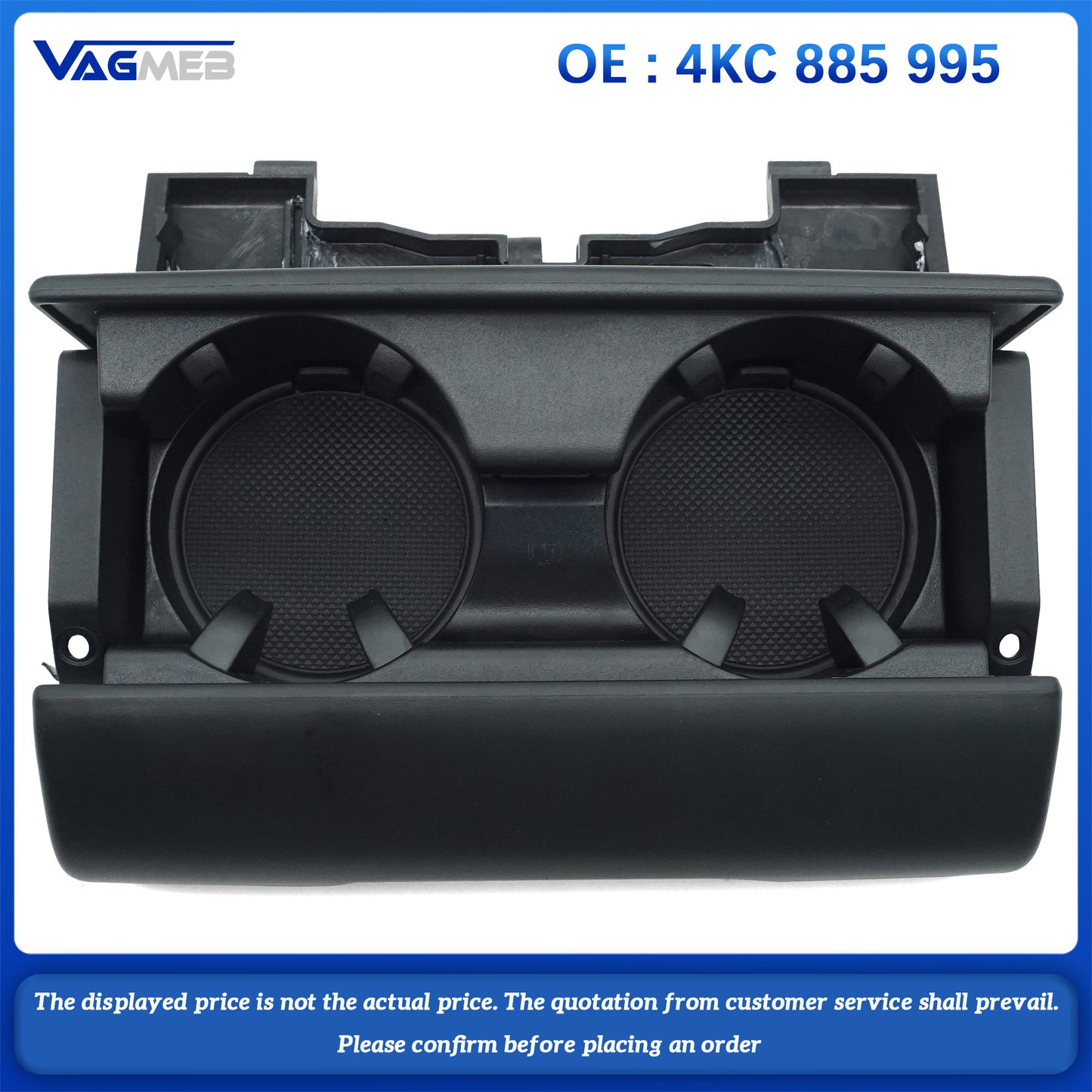 For Audi A5 E-TRC Rear seat beverage rack cup holder 4KC 885 995 4PK