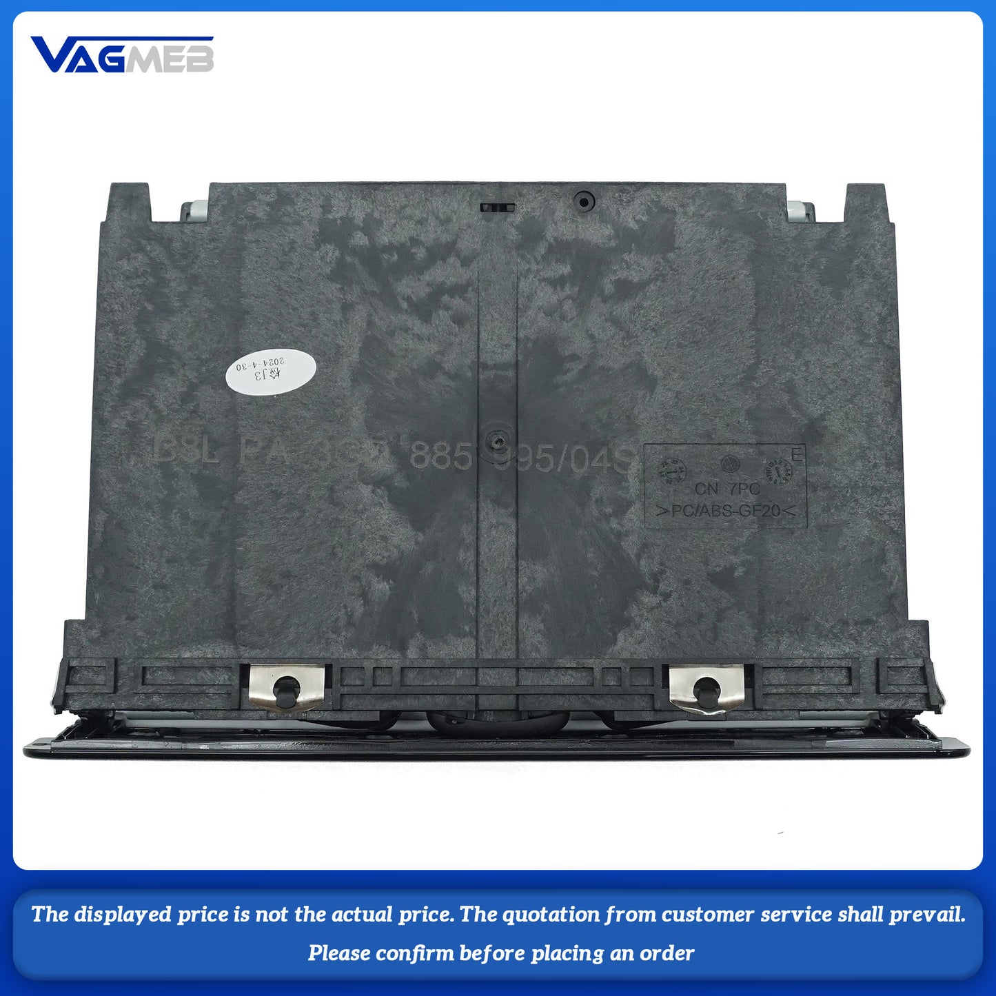 For VW Passat B8 center console cup holder beverage holder Car Accessories 3GD 885 995