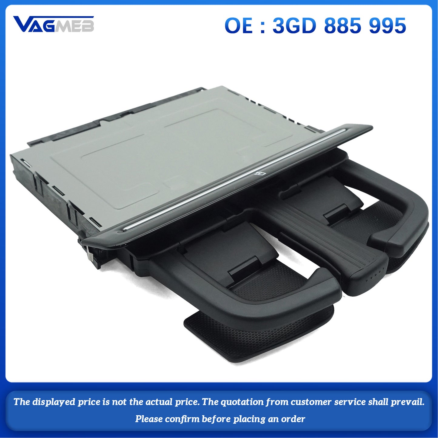 For VW Passat B8 center console cup holder beverage holder Car Accessories 3GD 885 995