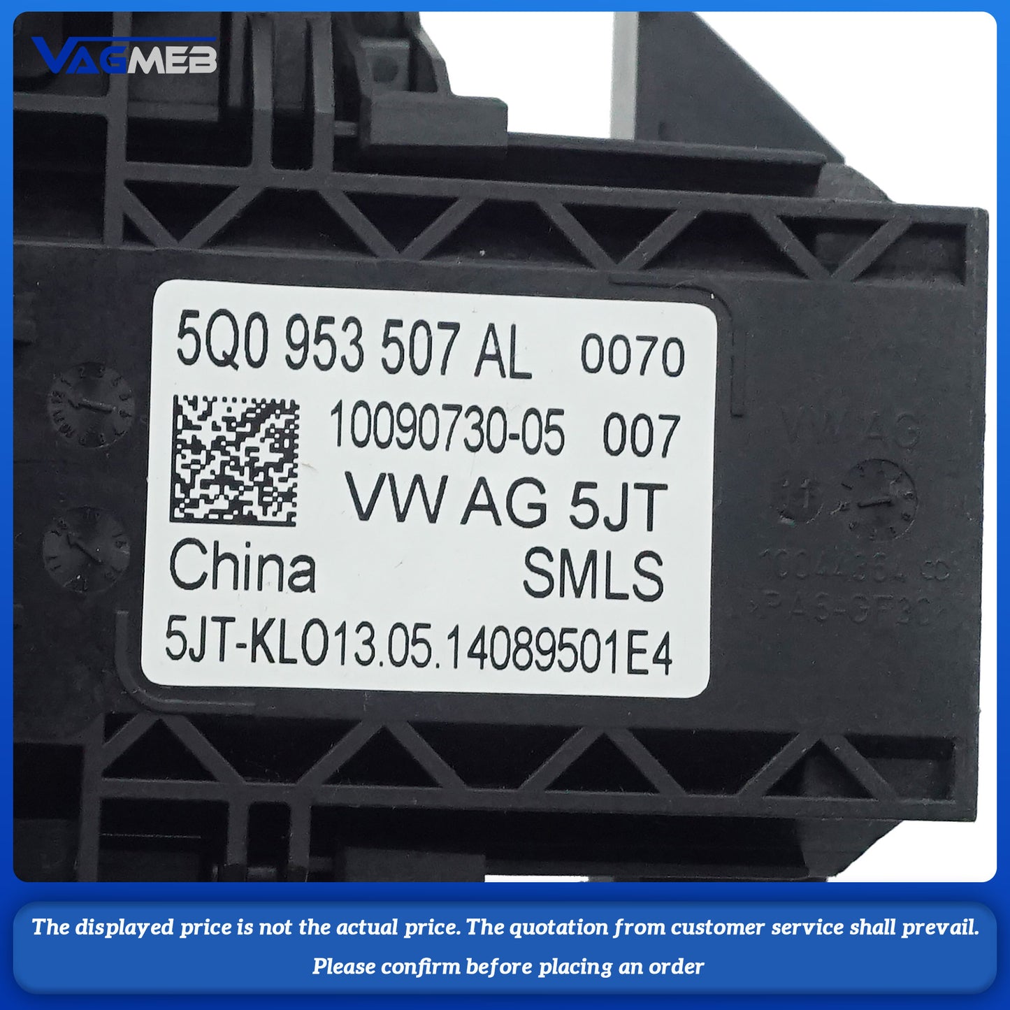 MF Turn signal Wiper Stalk Combination Switch Module For VW Golf MK7 E-GOLF 5Q0 953 507 AL