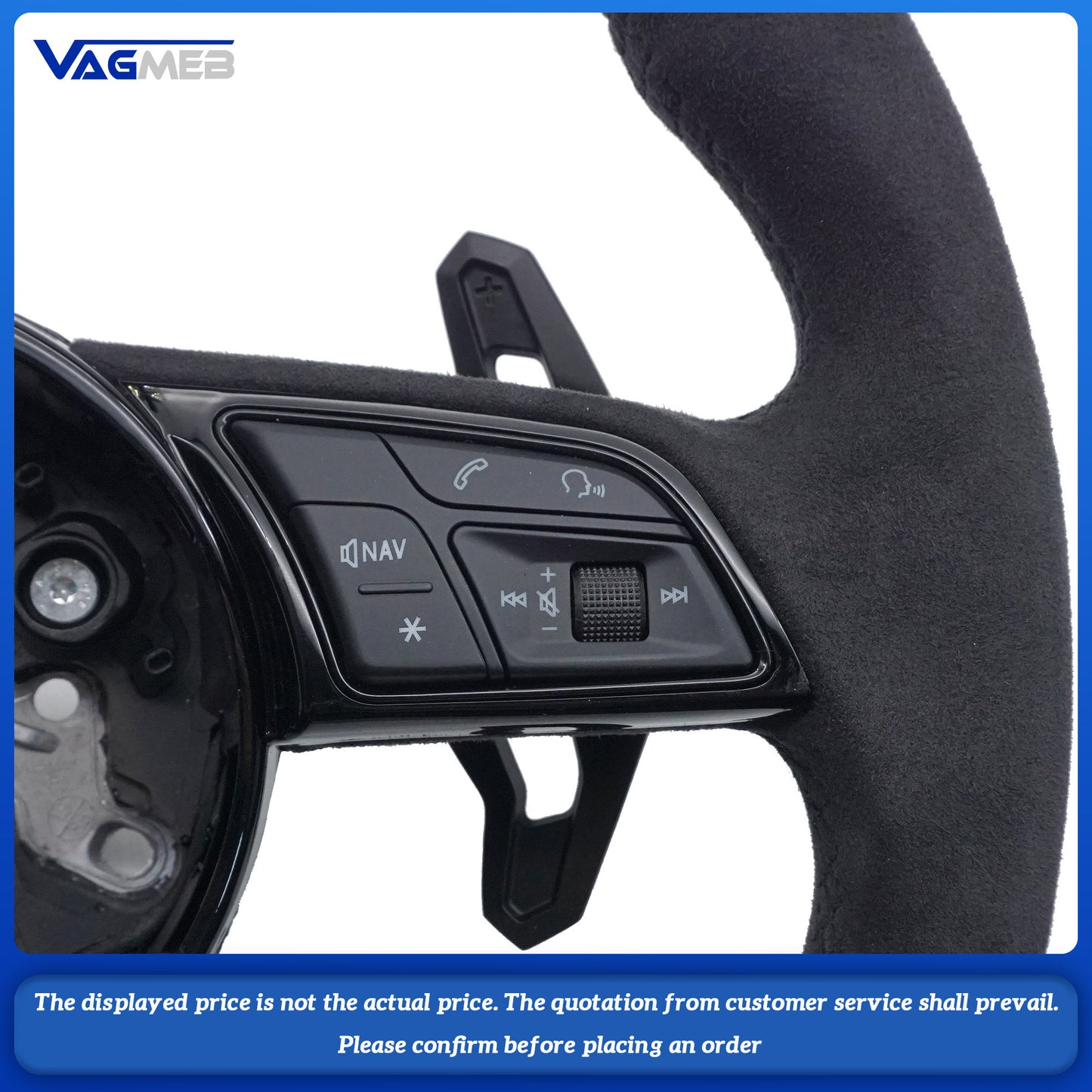 For Audi S Logo A4B9 Steering Wheel