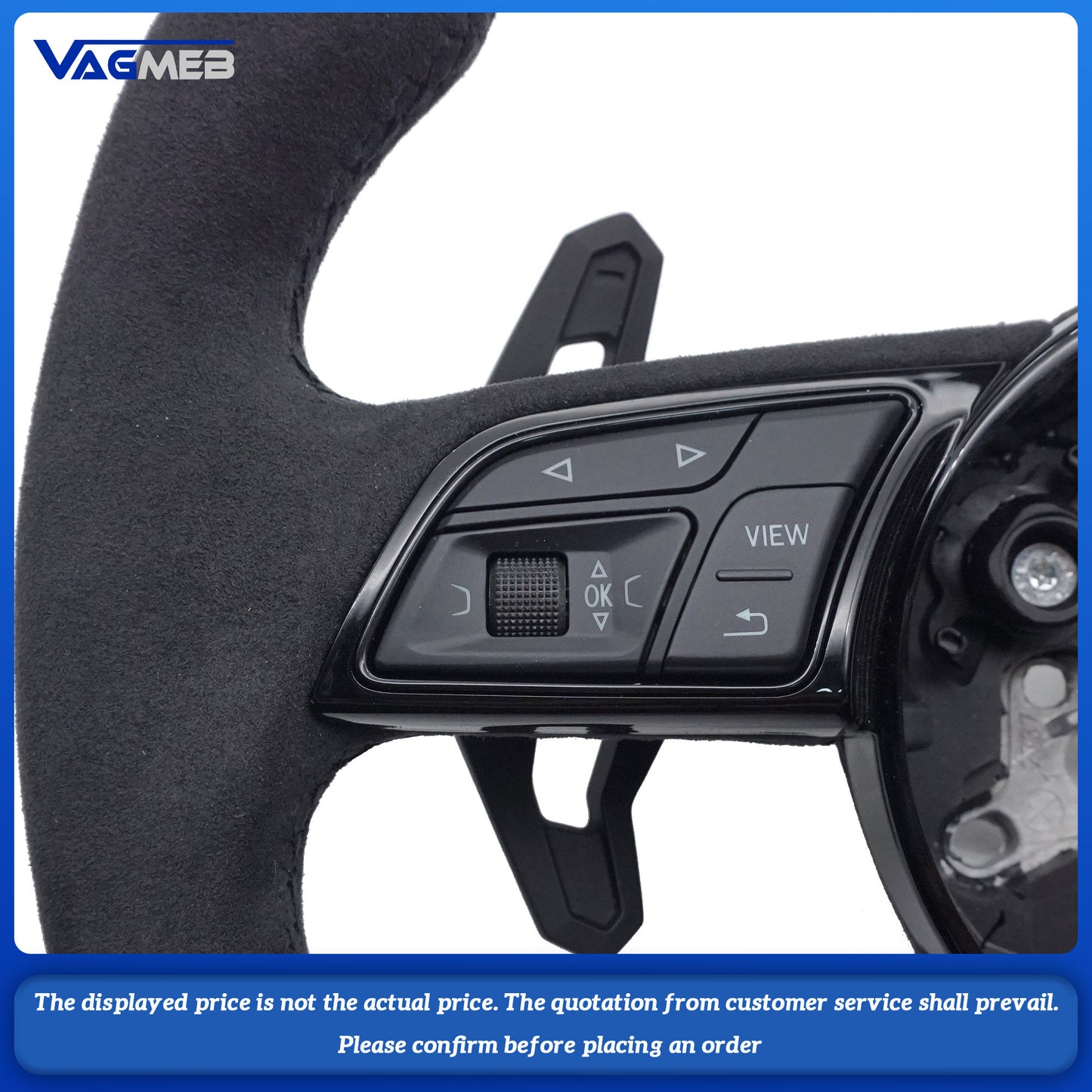 For Audi S Logo A4B9 Steering Wheel