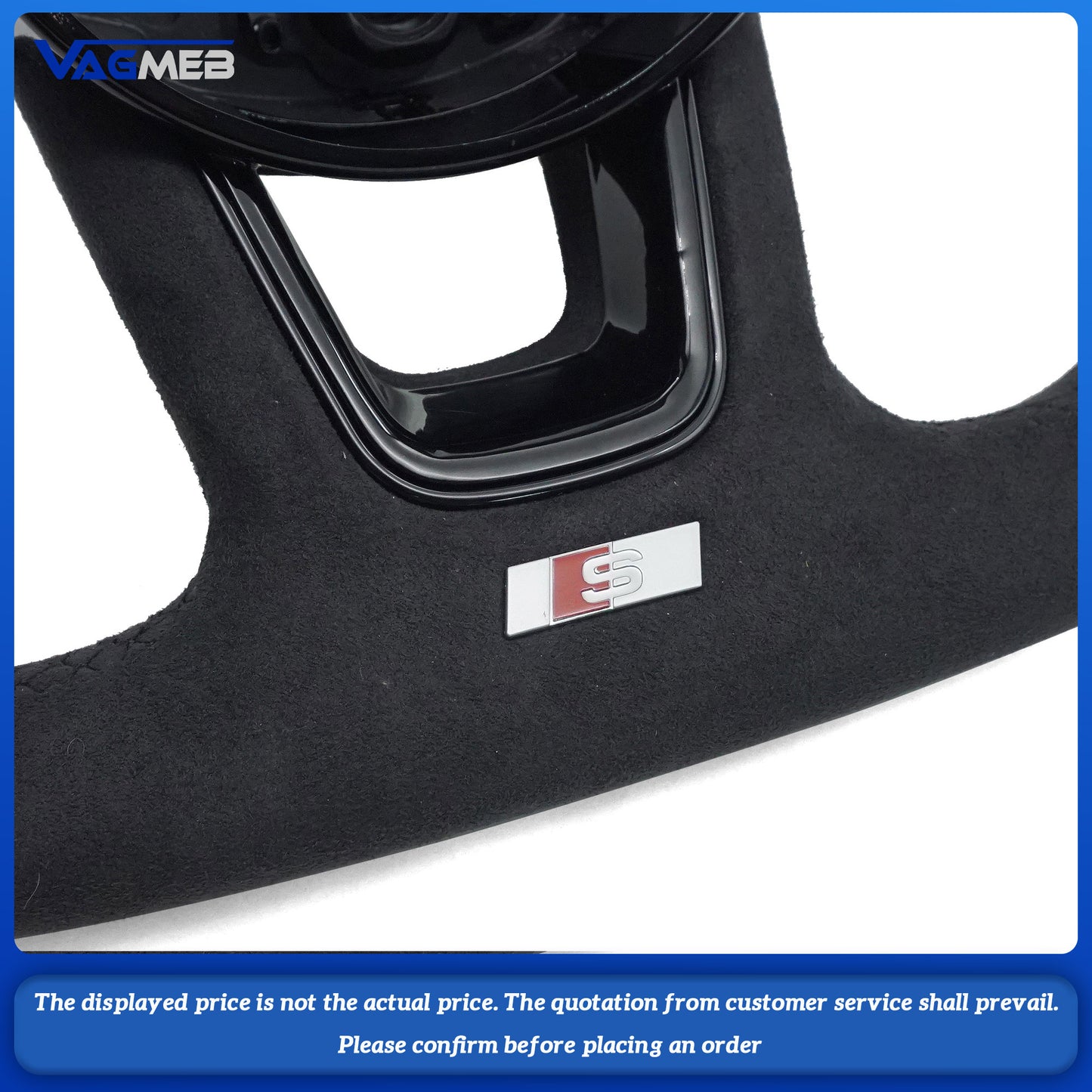 For Audi S Logo A4B9 Steering Wheel