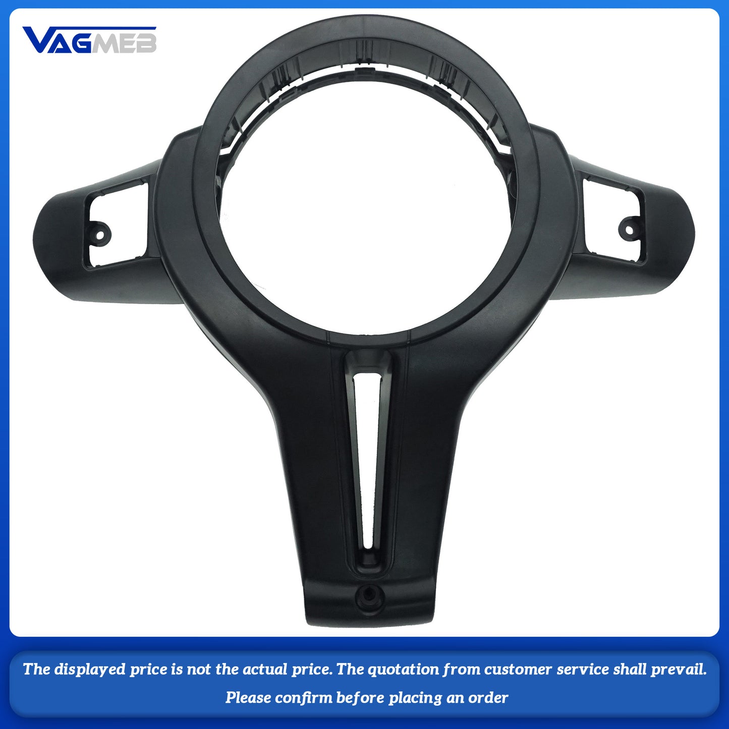 For BMW M Series F80 F82 F10 F06 F12 F13 F15 F16 M-sport F20 F22 F30 F31 F32 F33 F36 For BMW Steering Wheel Trim Carbon Fiber