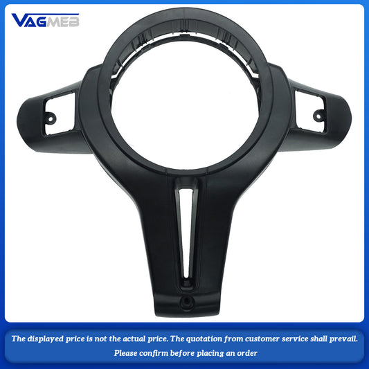 For BMW M Series F80 F82 F10 F06 F12 F13 F15 F16 M-sport F20 F22 F30 F31 F32 F33 F36 For BMW Steering Wheel Trim Carbon Fiber