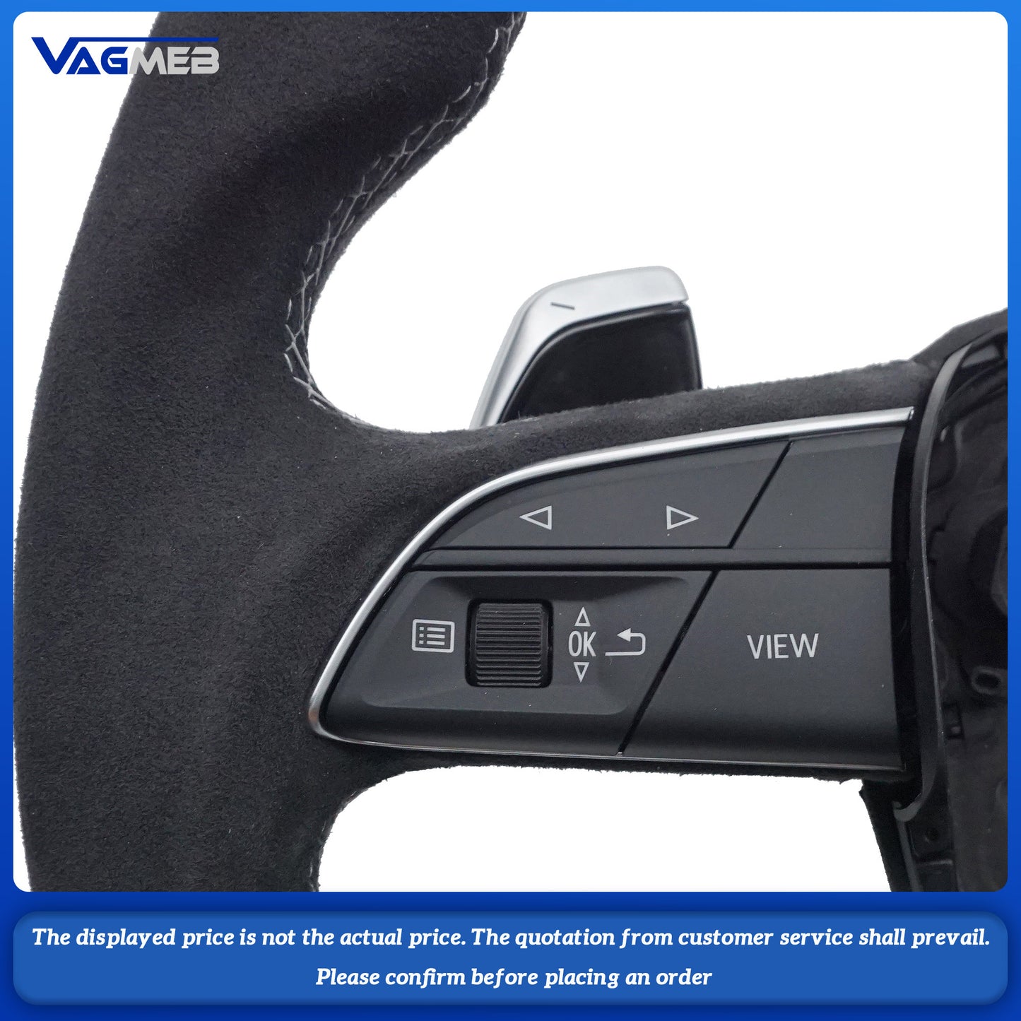 For Audi S logo Q5 FY steering wheel