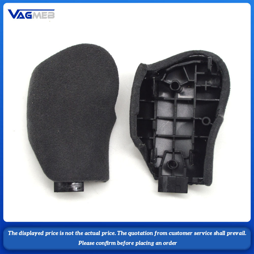 For Skoda Octavia Superb Yeti DSG Gear Shift Knob Head Handball Leather With DSG LOGO Cr Accessories