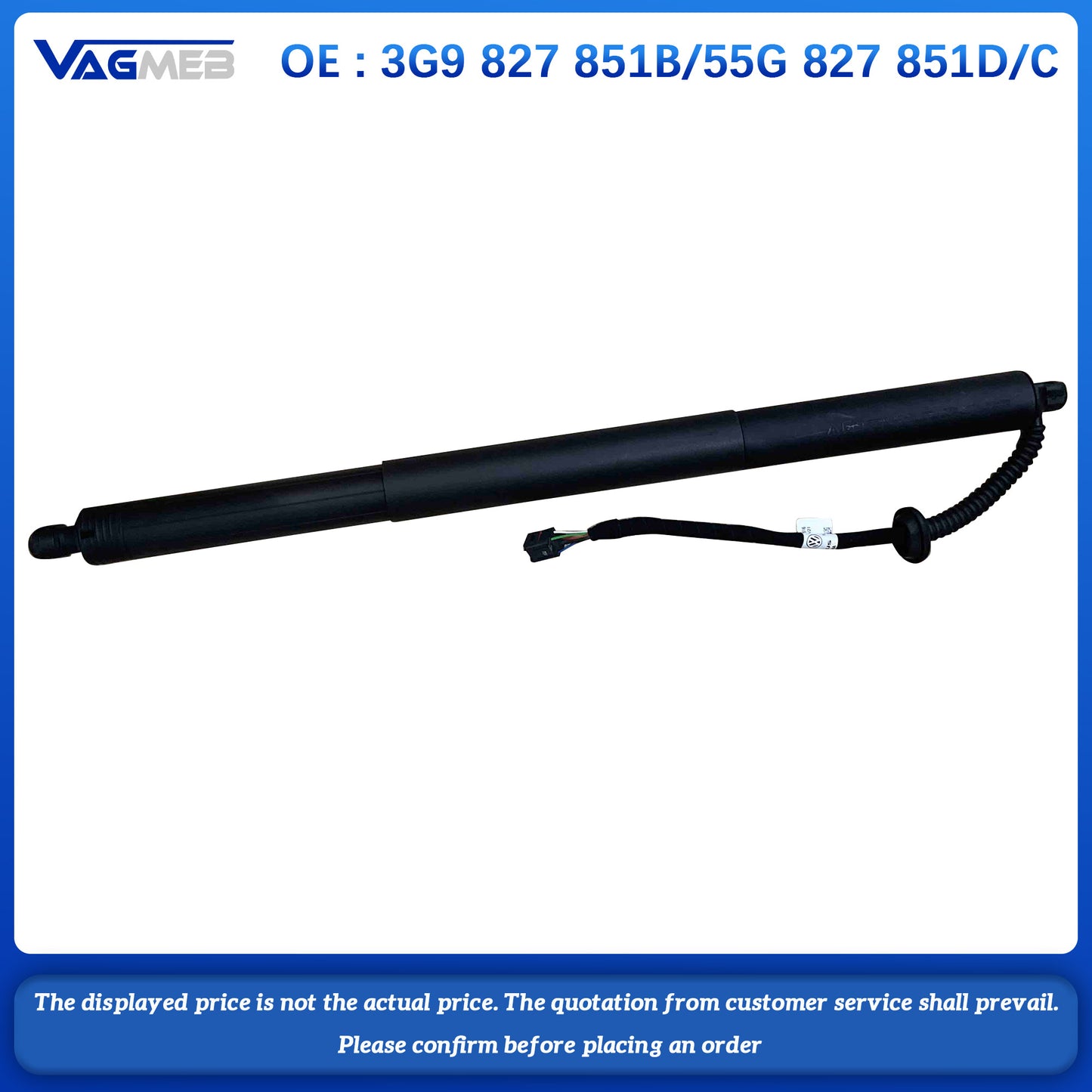 Electric Tailgate Lifting Bracket For VW Passat Variant B8 3G9 827 851B 01S 55G 827 851D C