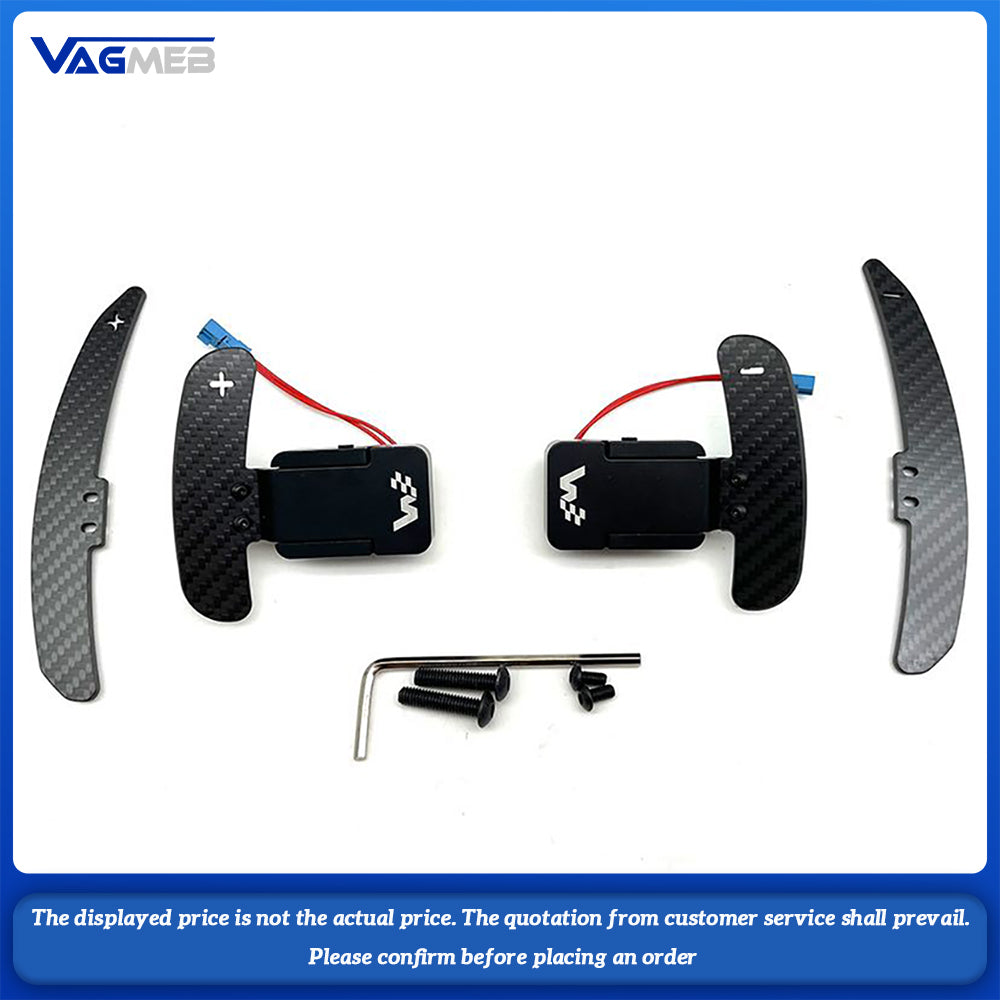 Real Carbon Fiber Magnetic Shift Paddles For BMW F G Series F40 G42 F44 G11 G12 G08