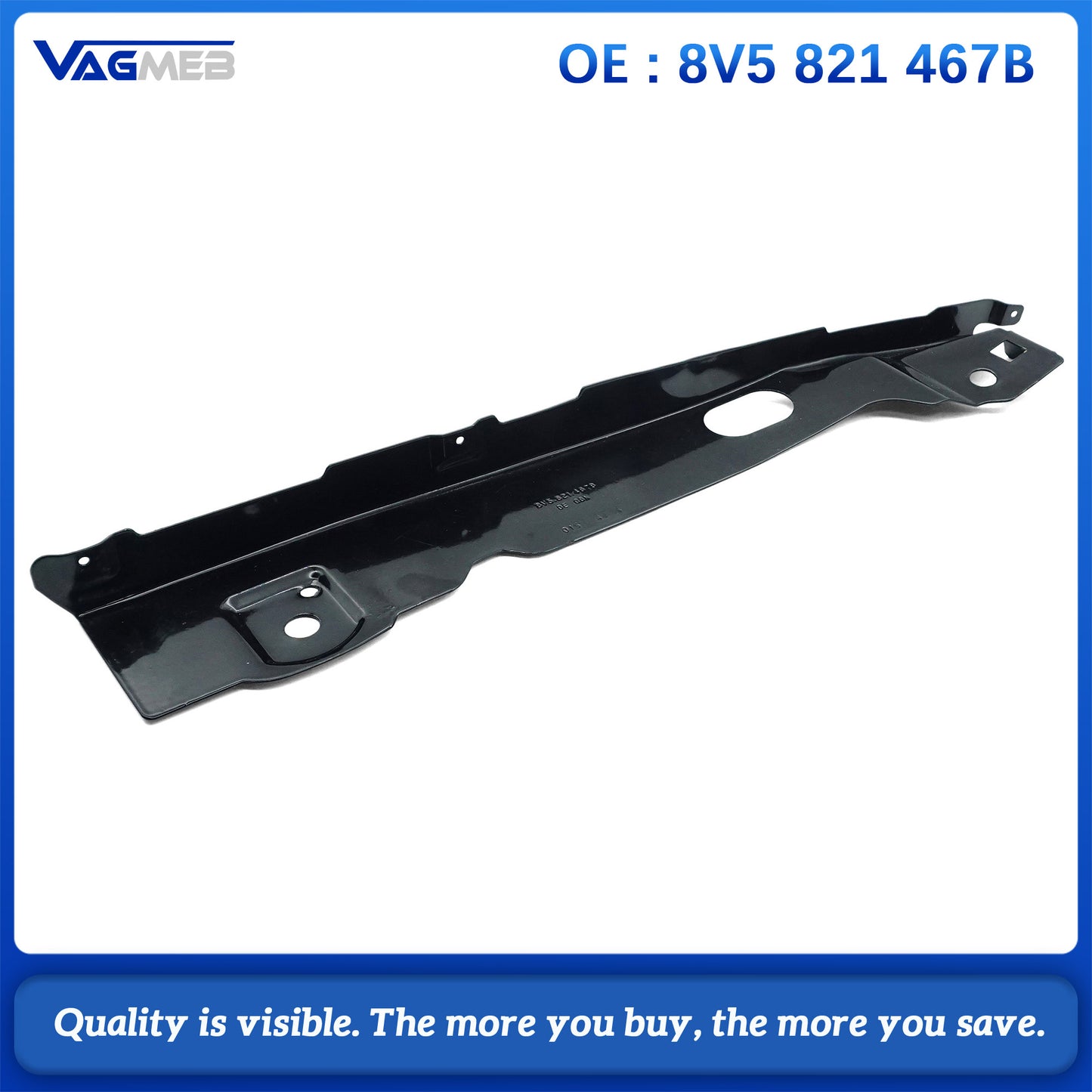For Audi A3 8V Front Fender Center Bracket Left 8V5821467B 8V5 821 467 B 8V5821467 B