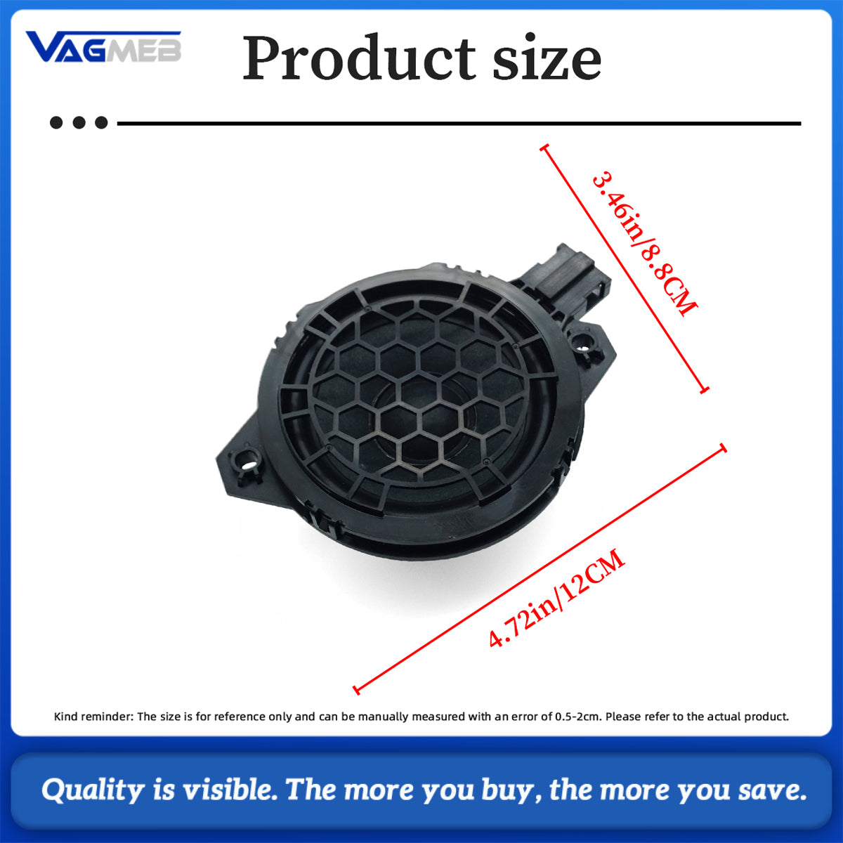 For Audi A3 8V front mid range speaker 8V0035397A