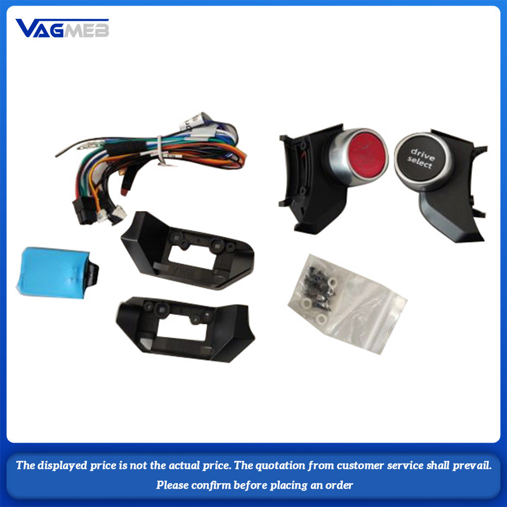 Chrome-plated silver welding For Audi A3 A4B9 A5 Audi R8 keys