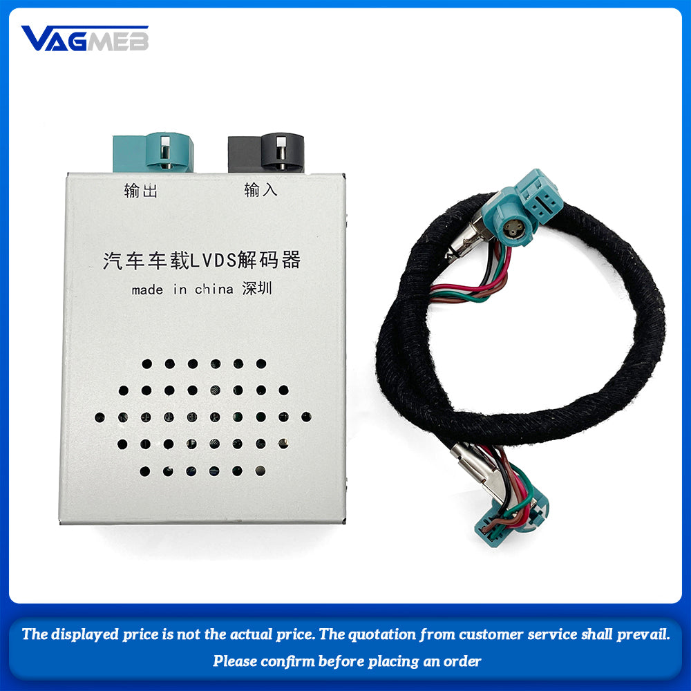 For Audi A4 A5 B9 Installing 10.25inch Screen Decoder