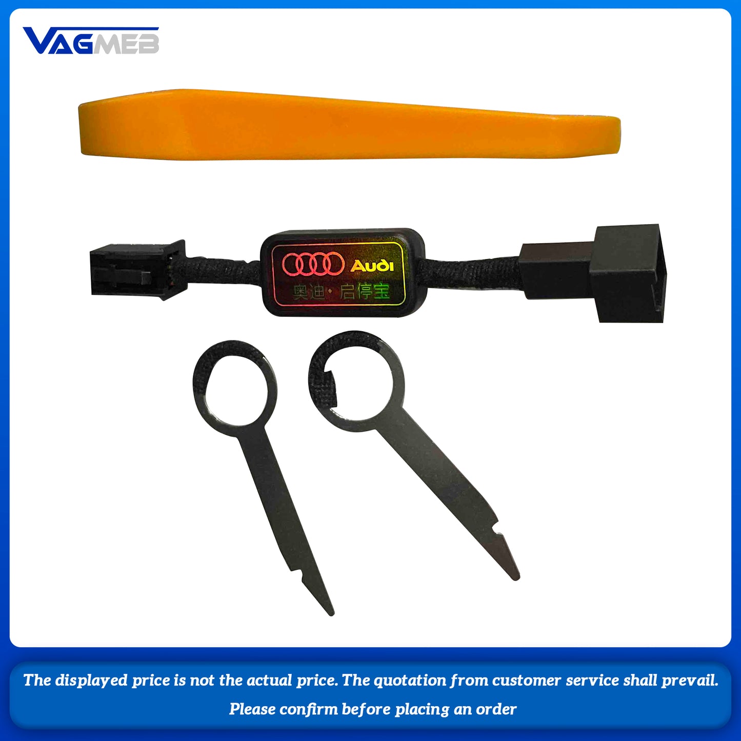 For Audi A4 A5 Q5 Automatic Stop Start Engine System Off Device Control Sensor Plug Stop Cancel
