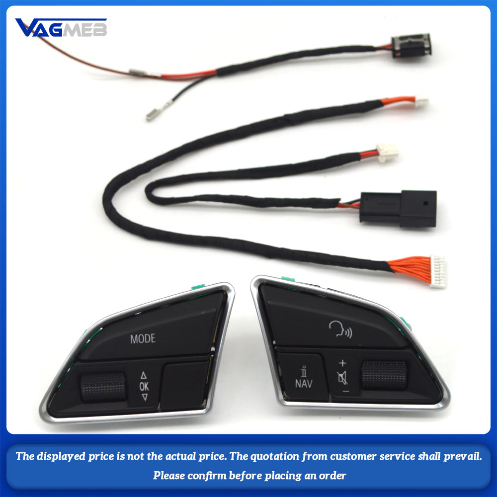 For Audi A4 B9 steering wheel control buttons