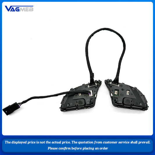 For Audi A4B9 the steering wheel buttons are heated