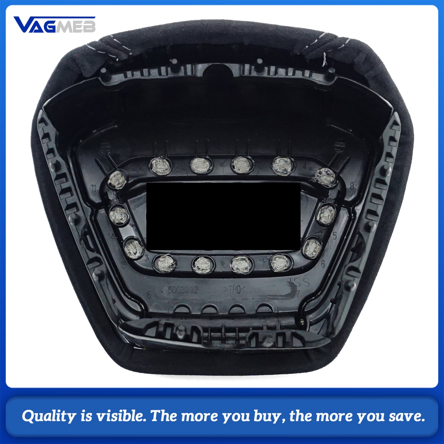 For Audi A6C8 Custom Upgrade Carbon Fiber steering Wheel Car Accessories