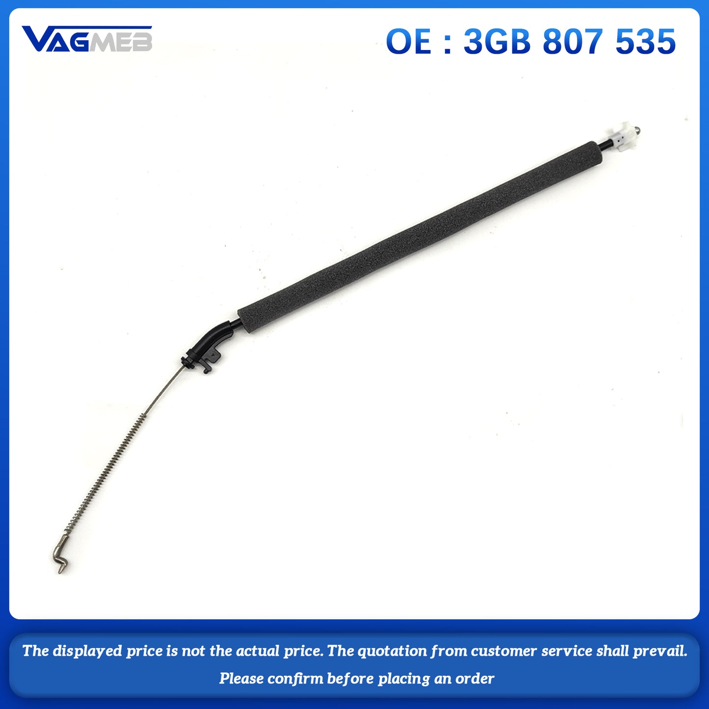 For Audi A6 C8 electric tailgate pull wire 3GB 807 535