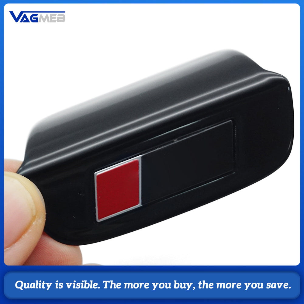 For Audi R8 S RS LINE car Emblem Steering Wheel Center Badge sticker Decal Styling Auto accessories