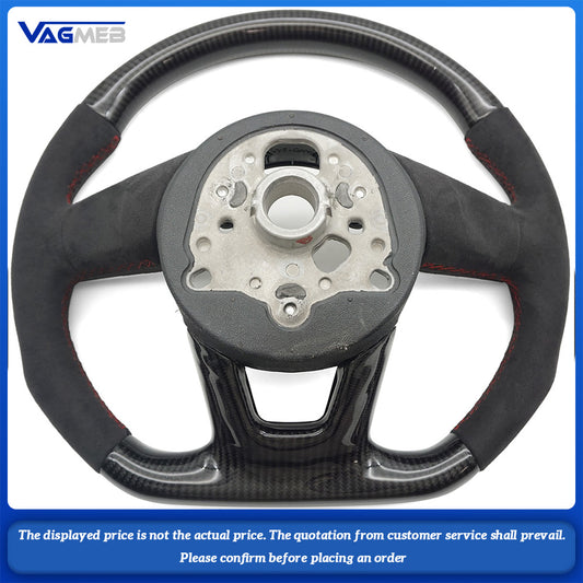 For Audi RS LOGO A4 B9 A3 A5 RS3 RS4 RS5 steering wheel 2023