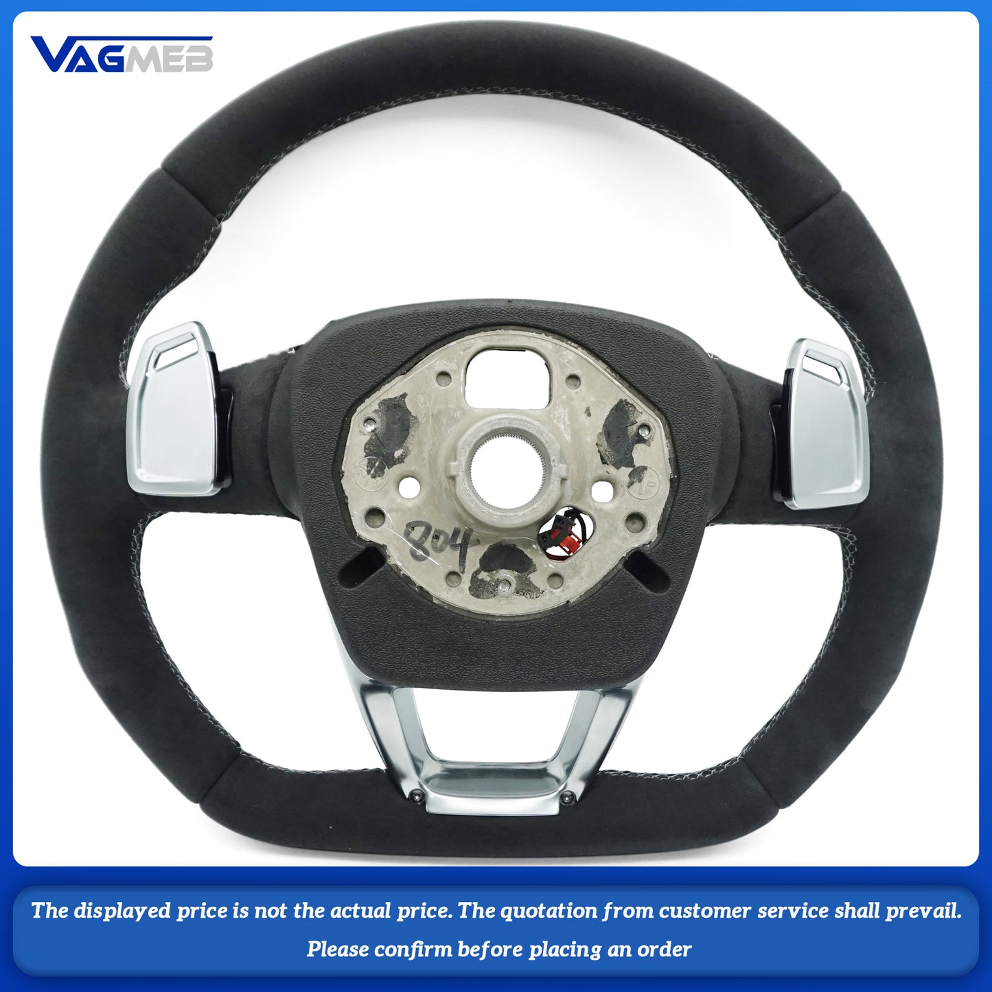 For Audi RS Logo Q3 Q5 Q7 Q8 Q3L Q5L RSQ3 RSQ5 RSQ7 r steeringwheel with heating function