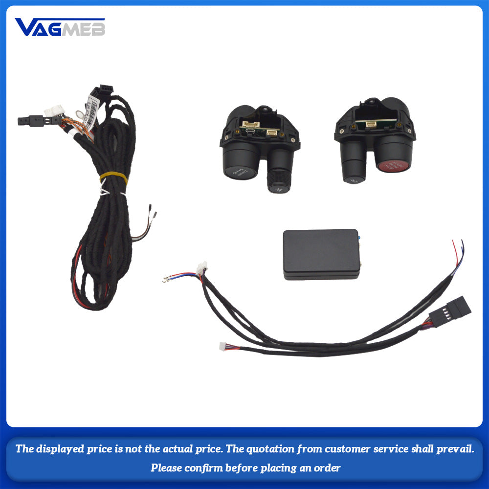 For Audi TT Four-button R8 button matte black model