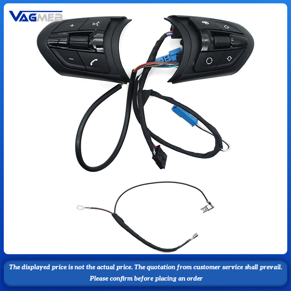 For BMW E Series E90 Steering wheel Modified F-type style thong steering wheel buttons