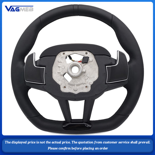 For BMW M4 CS sport steering wheel M stitching X3 X4 M3 M4 G01 G20 G30 G31 G32 G02 G82 G42 G21 G14 G87 G80, Car Accessories