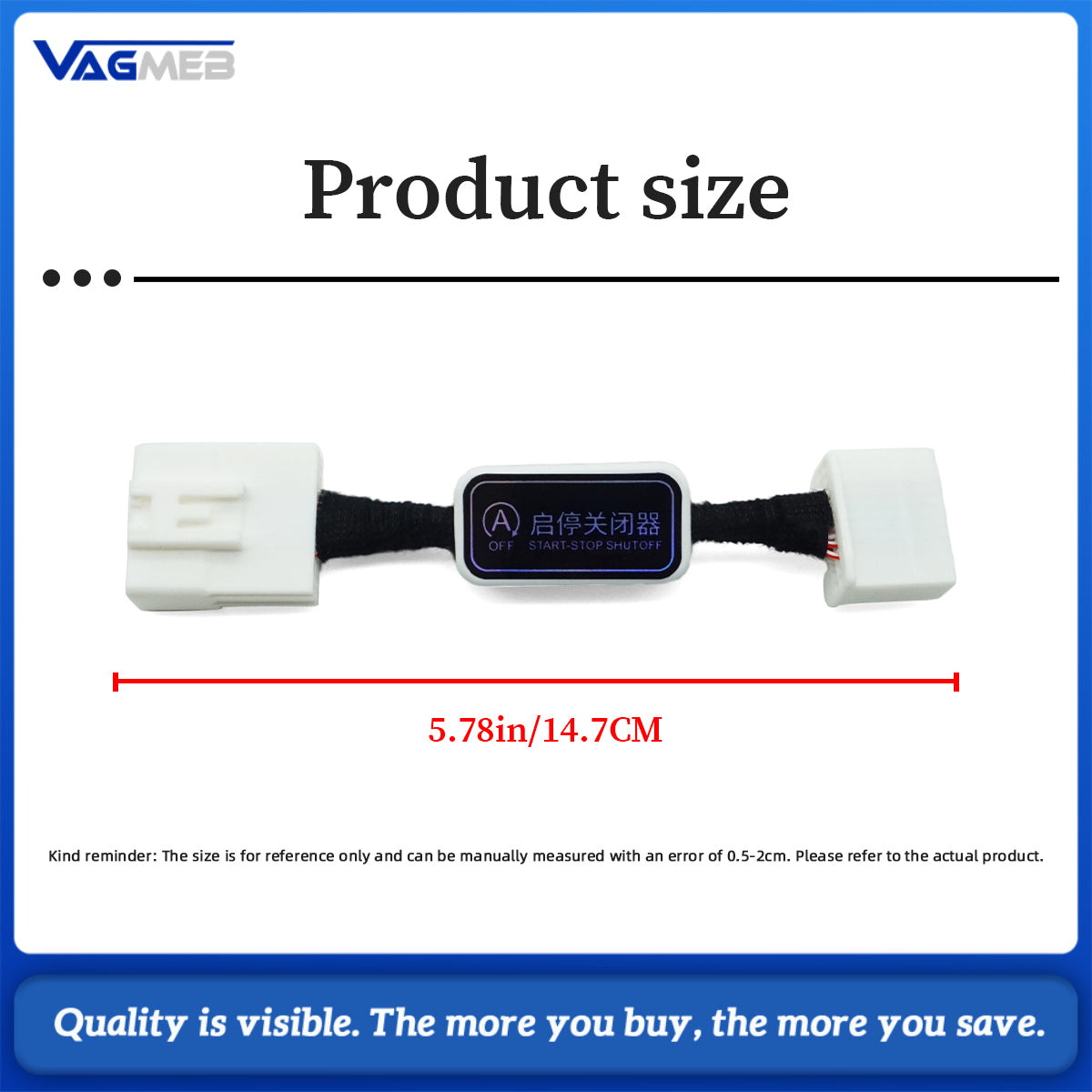 For LEXUS LS 2018-2020 Start Stop Engine System Eliminator Device Control Sensor Plug Stop Canceller Wire