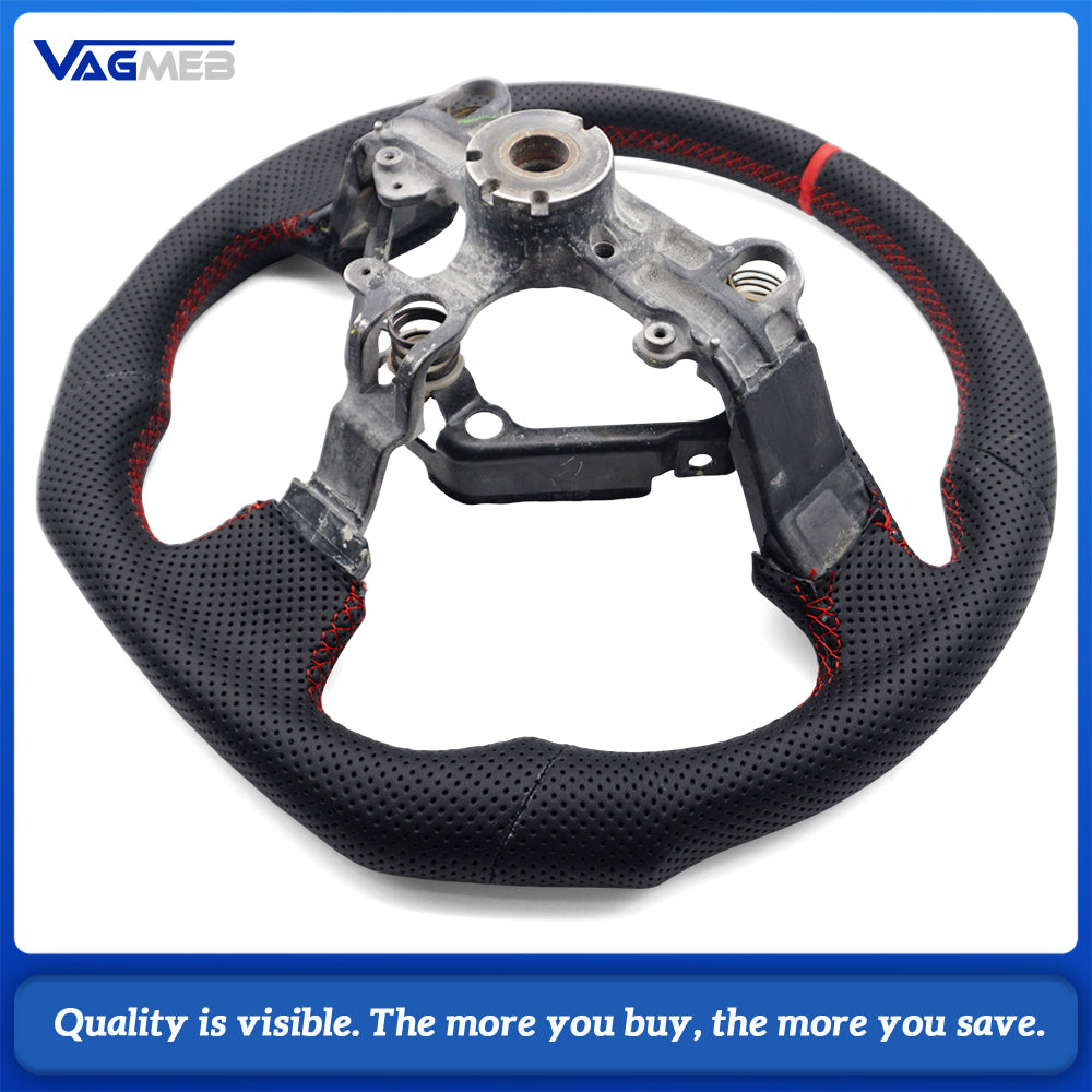 For Toyota MR2 Perforated Leather Steering Wheel