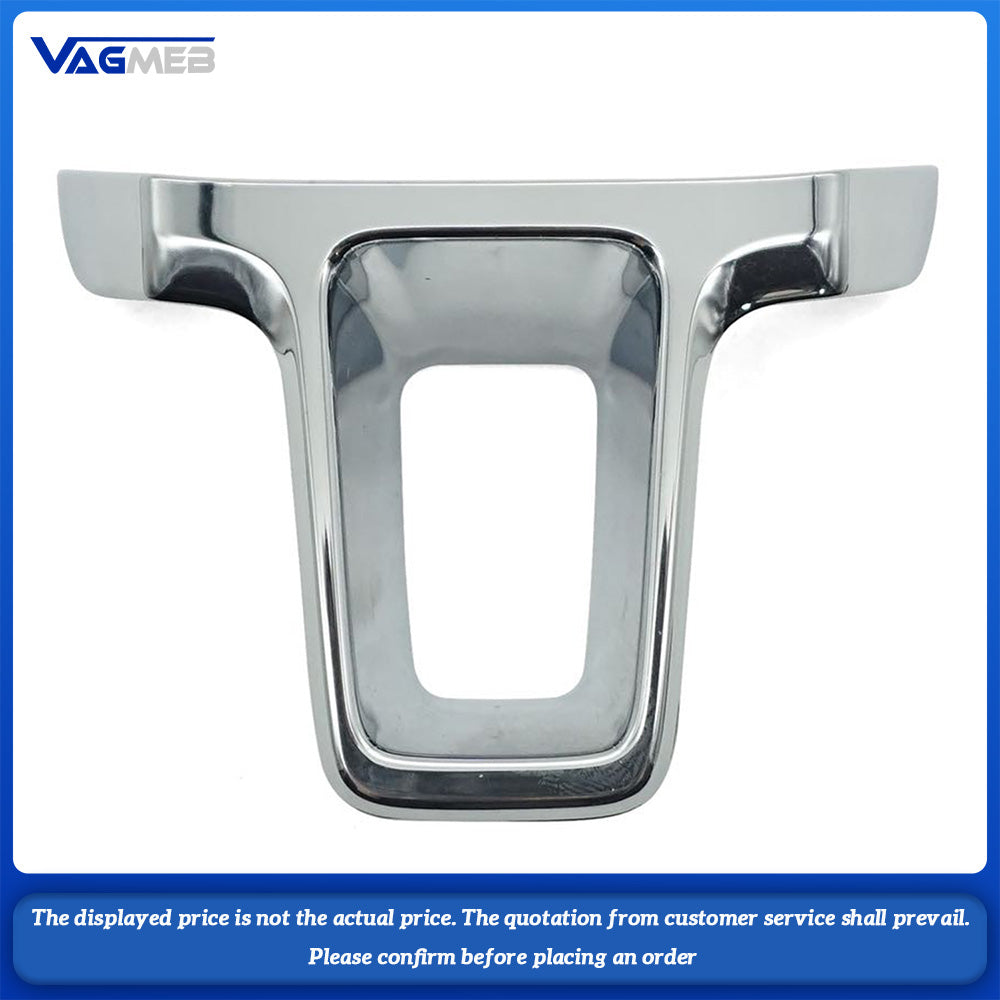 For VW Golf 6 MK6 chrome silver steering wheel decorative frame
