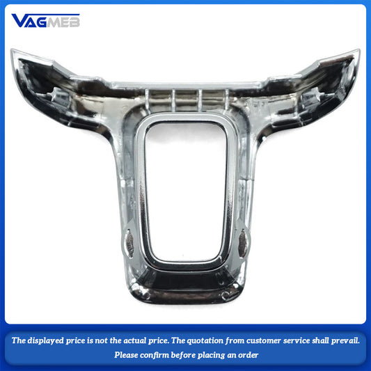 For VW Golf 6 MK6 chrome silver steering wheel decorative frame