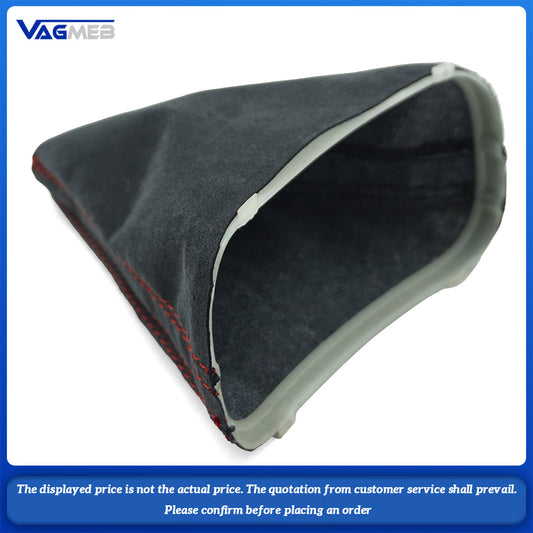 For VW Golf MK6 Golf 6 handball leather case with brushed red thread