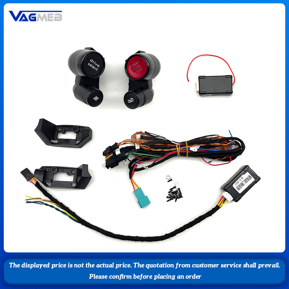 For VW Golf MK8 R8 Button Four Keys