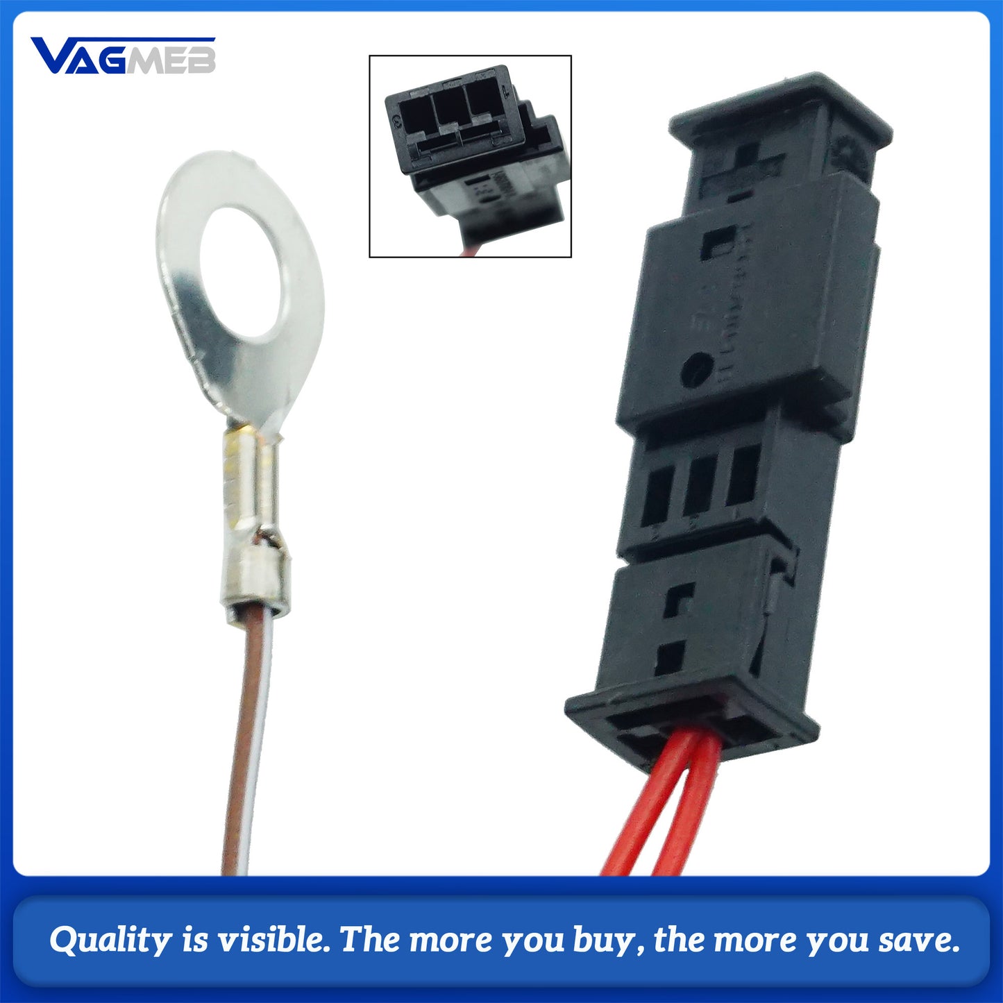 For VW ID3 ID4 LED grille logo light distribution device