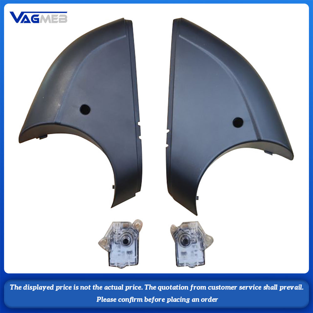 For VW ID4 Rear view mirror floor light + shell